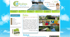 Desktop Screenshot of cc-4rivieres.fr